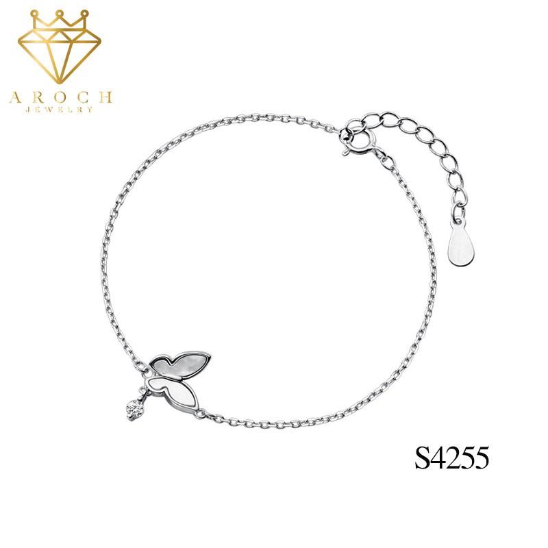 Vòng tay bạc Ý s925 cánh bướm đẹp xinh S4255 - AROCH Jewelry