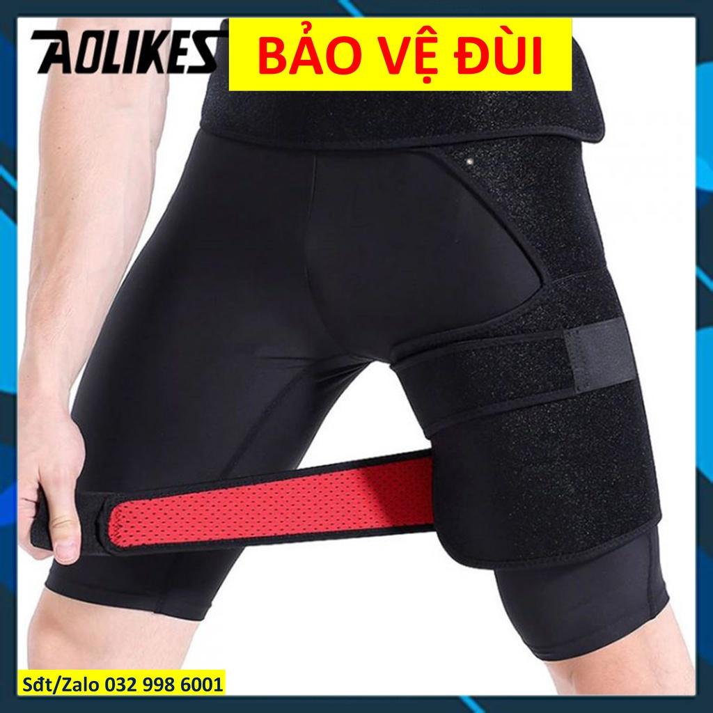 Đai bó đùi Đai bảo vệ đùi chống căng cơ chính hãng Aolikes 7956 7958 Quấn đùi Quấn bảo vệ đùi yeah