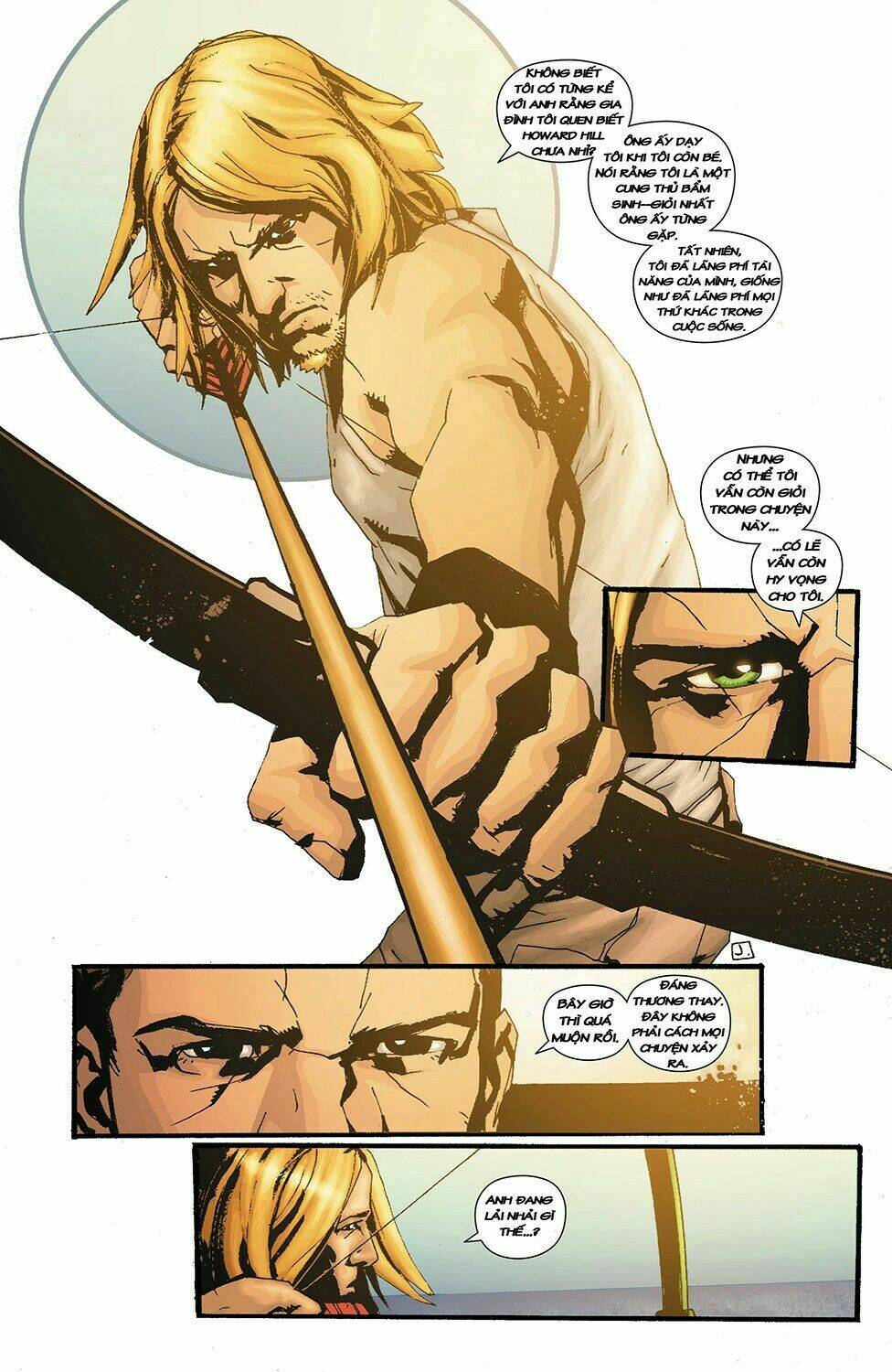 green arrow: year one chapter 1 14