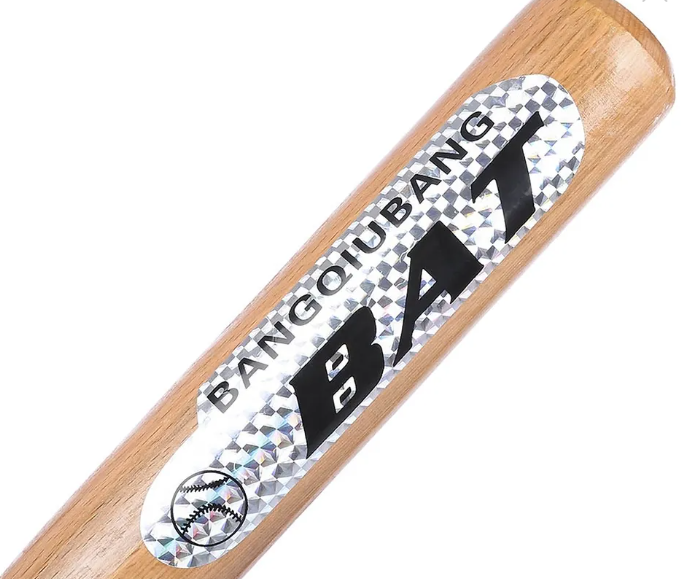 Gậy bóng chày bằng gỗ đặc chiều dài gậy 25 inches (63.5cm) phù hợp sử dụng trong tập luyện và thi đấu môn bóng chày