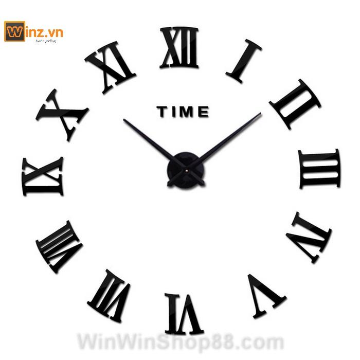 Đồng hồ dán tường số La Mã V.2 - Winz.vn