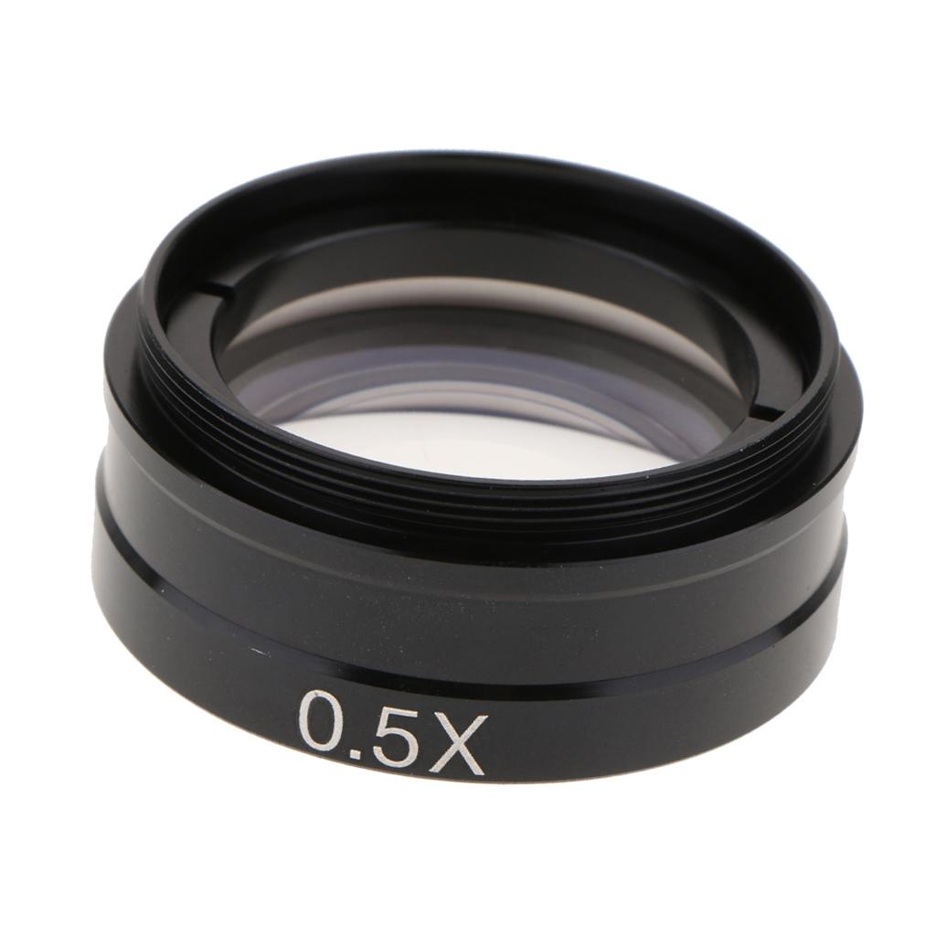 0.5x Monocular Video Microscope Auxiliary Lens Barlow Lens M42x0.75 Mm