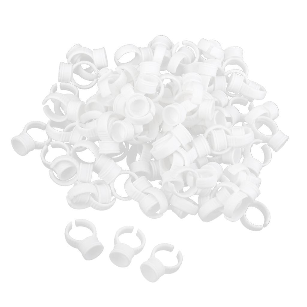 10Pieces Higienic Mask+100piece Pigment Holder M for Tattoo Permanent Makeup