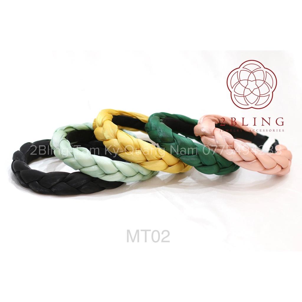 Cài tóc- Mấn tóc 2BLING vải phi lụa thời trang MT02