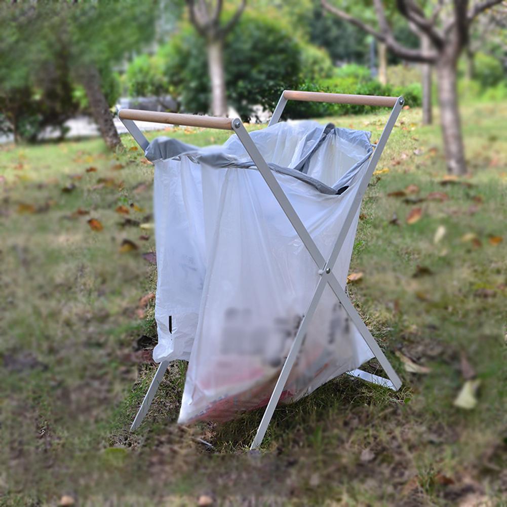 Thùng rác gập di động ngoài trời tiện dụng