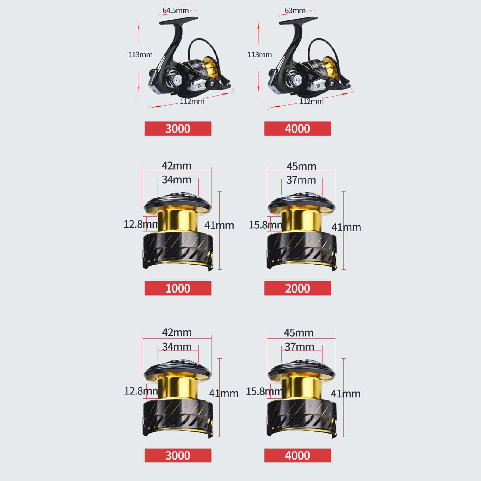 Baitcasting Reels 5.2:1 Fishing Reel Baitcaster Fishing Reel