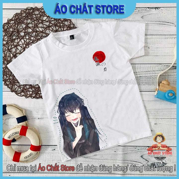 Áo thun Kimetsu no Yaiba siêu cute | Áo Tanjorou | Giyuu | Neko | Tokitou Muichirou đẹp KY24 | Áo Chất Store