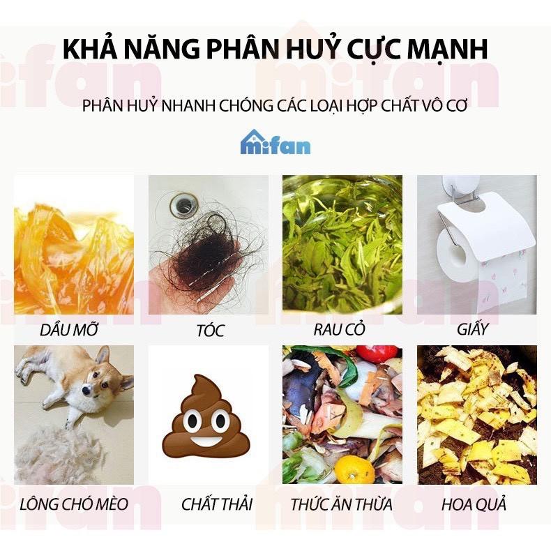 Bột Thông Tắc Cống Bồn Cầu Bồn Rửa Đường Ống Đa Năng Nắp Xanh.