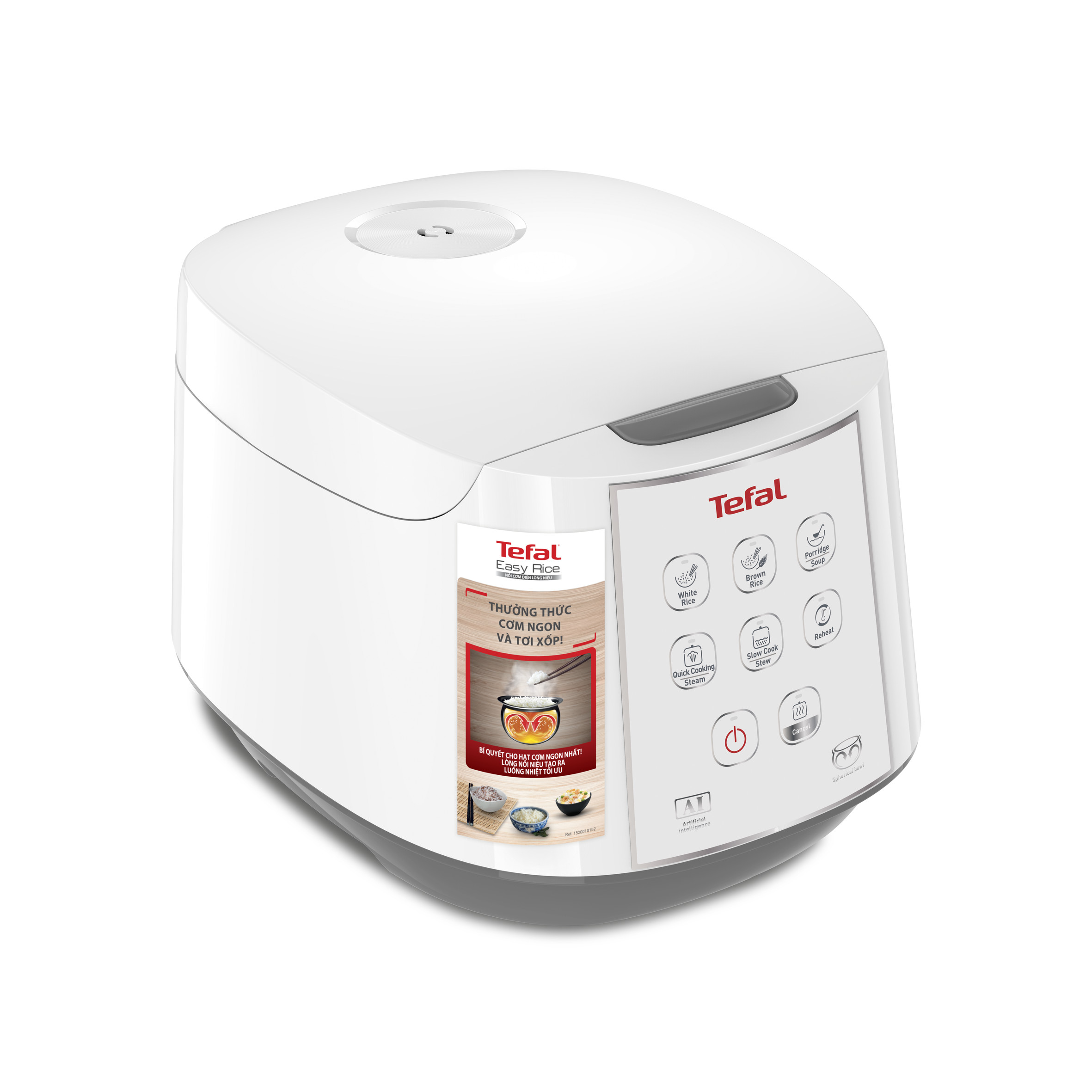 Nồi cơm điện tử Tefal 1.8L - Thương hiệu Pháp - RK732168- Hàng chính hãng