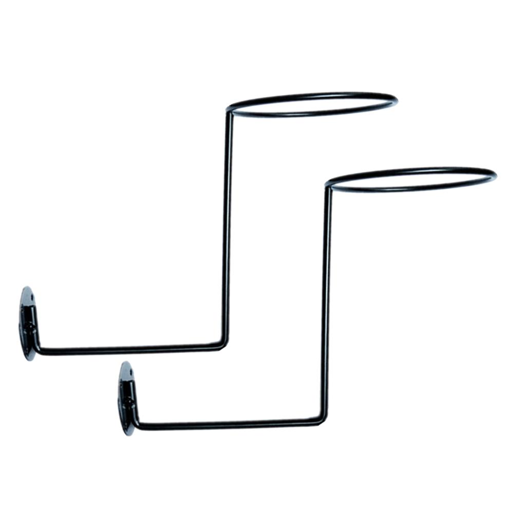 2pcs Wall Mount Helmet Display Holder Stand Jacket Hat Rack Hanger Storage