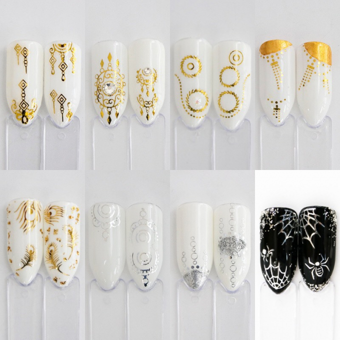 0732 Decal dán móng nail set 30 cái