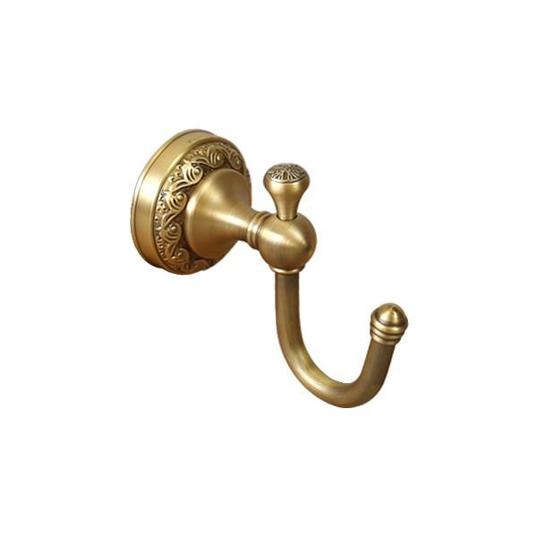 Móc đơn đồng thau đúc GCH01N