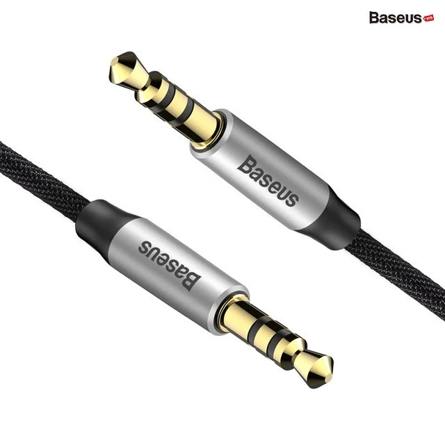 Dây cáp âm thanh chất lượng cao AUX Audio 3.5 Baseus M30 - hàng chính hãng