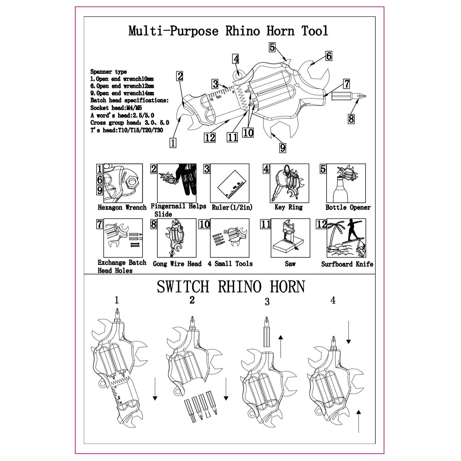 Multitool Camping Stainless Steel Multipurpose for Maintenance Survival