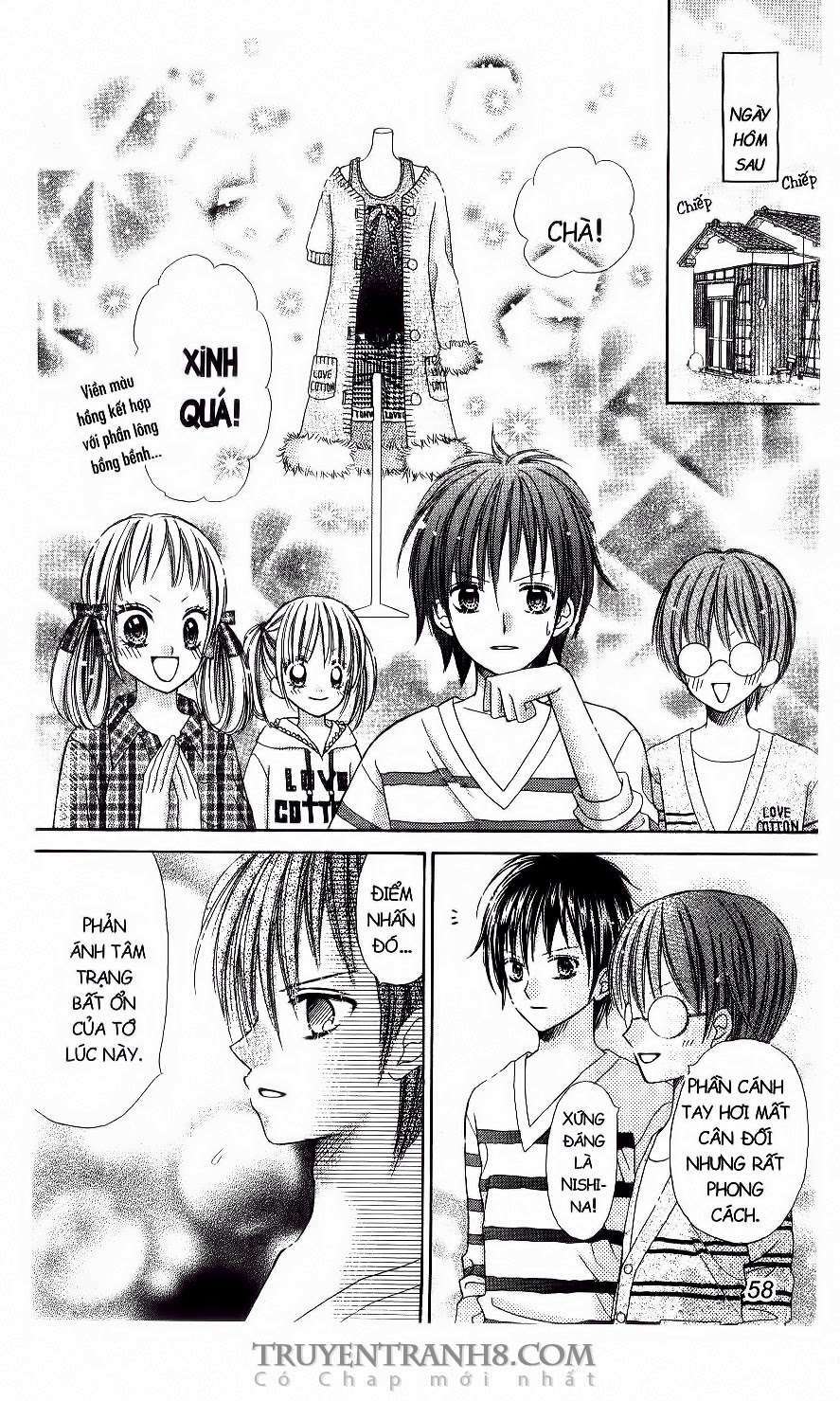 tiệm thời trang, love cotton chapter 14 27
