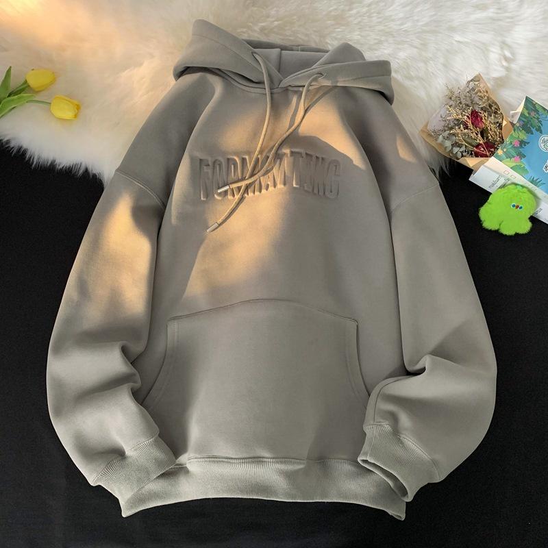 Áo hoodie lông cừu ấm áp cho một mùa đông cô đơn