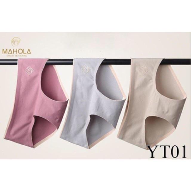 Combo 5 Quần lót nữ, quần lót cotton O2 ép không đường may kháng khuẩn, chống viêm nhiễm