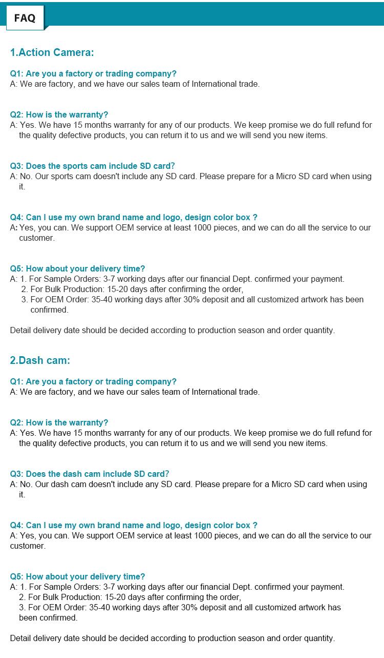 Máy ảnh hành động thiết kế màn hình kép 4K/60fps Camera hành động WiFi 10m WiFi thân xe không thấm nước