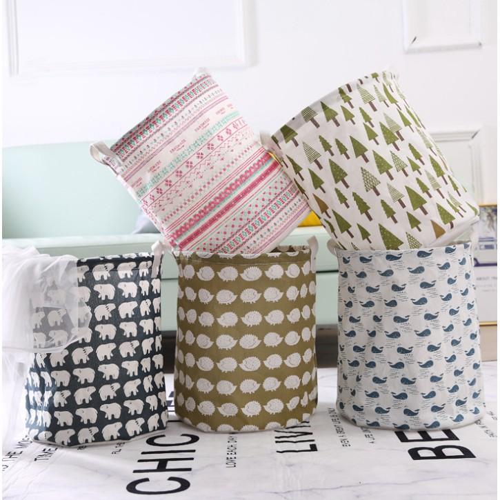 Giỏ đựng canvas tiện dụng