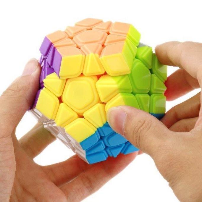 Rubik Biến Thể Megaminx Stickerless MoYu MeiLong MFJS Rubik 12 Mặt