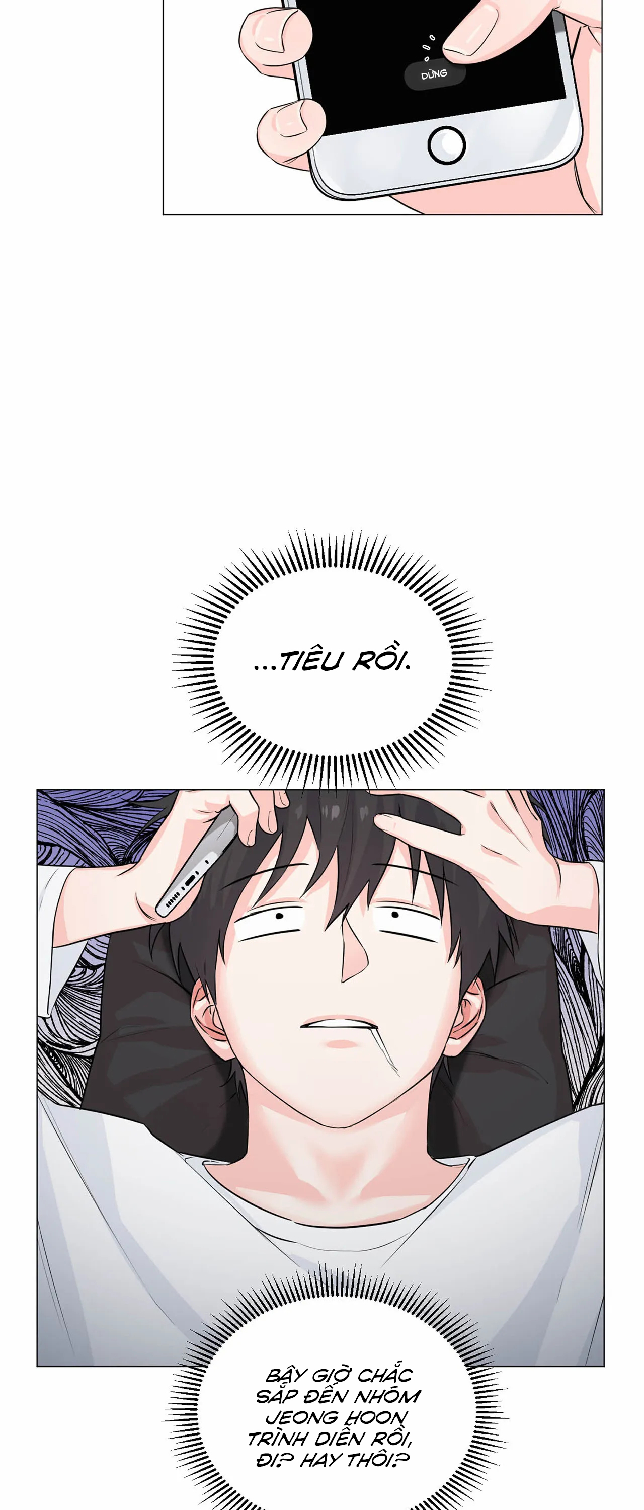 tay của em yếu quá nhỉ? chapter 3 17