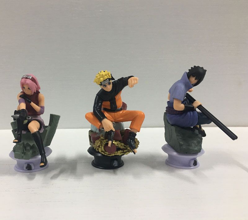 Mô Hình 06 Nhân Vật Naruto Mẫu 05 - Cao 8cm