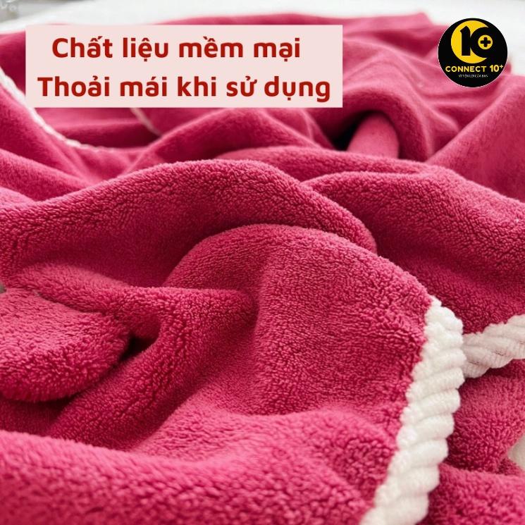 Set khăn tắm gấu dâu LOTSO siêu đáng yêu