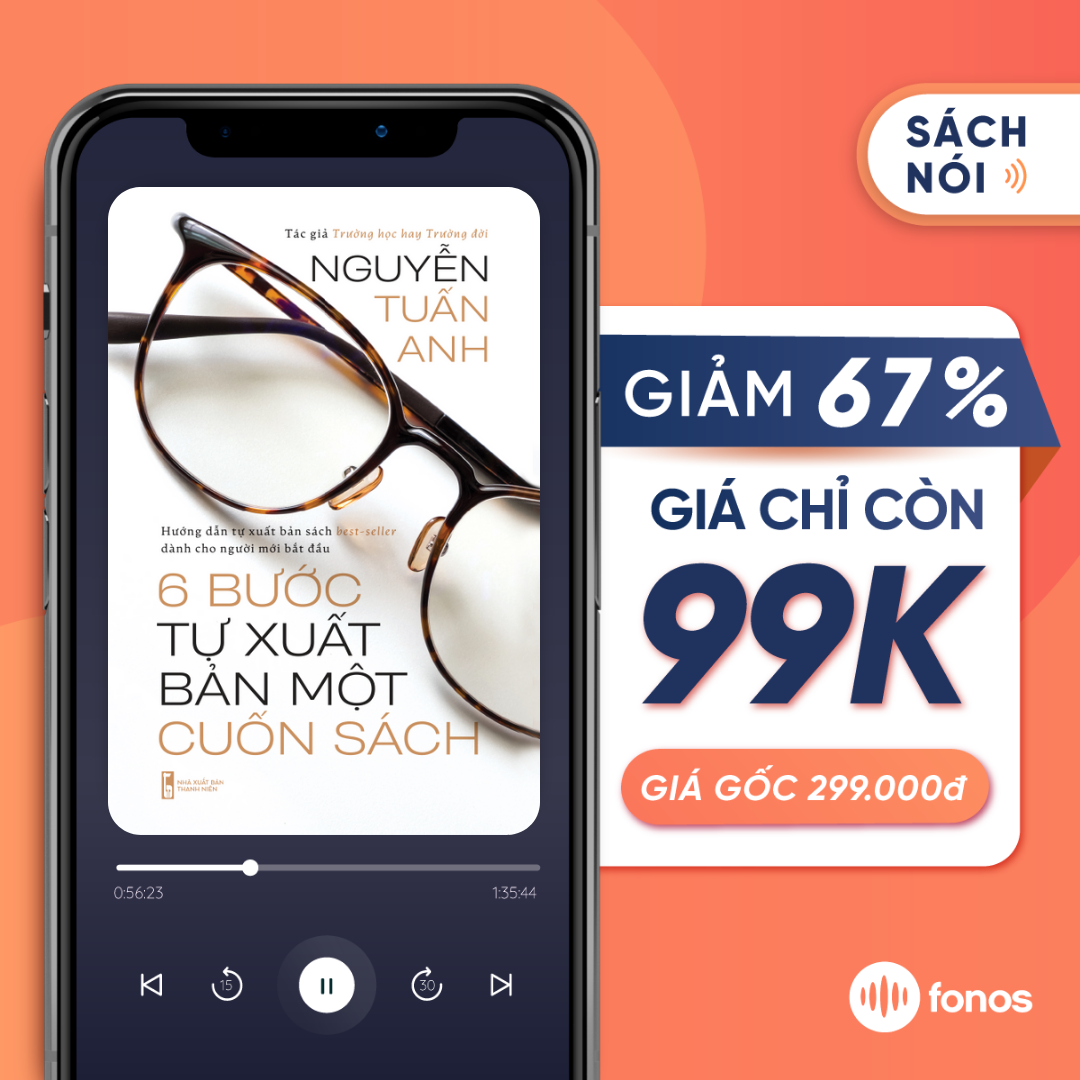 Sách nói: 6 Bước Tự Xuất Bản Một Cuốn Sách