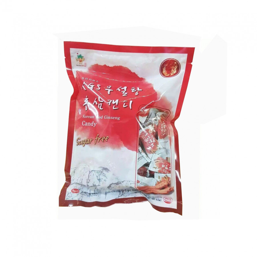 Kẹo hồng sâm không đường Kgs Hàn Quốc (300g)