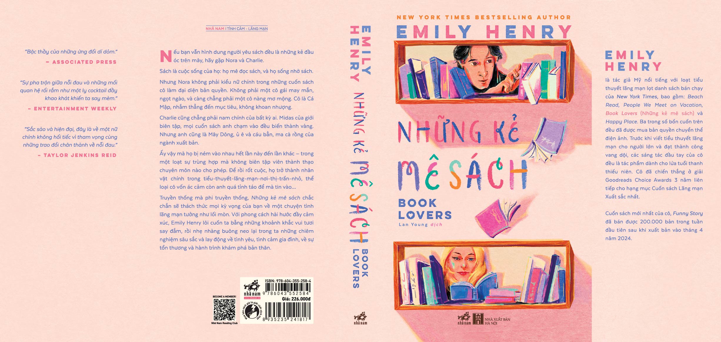 Sách - Những kẻ mê sách (Book Lovers) (Emily Henry) (Nhã Nam Official)