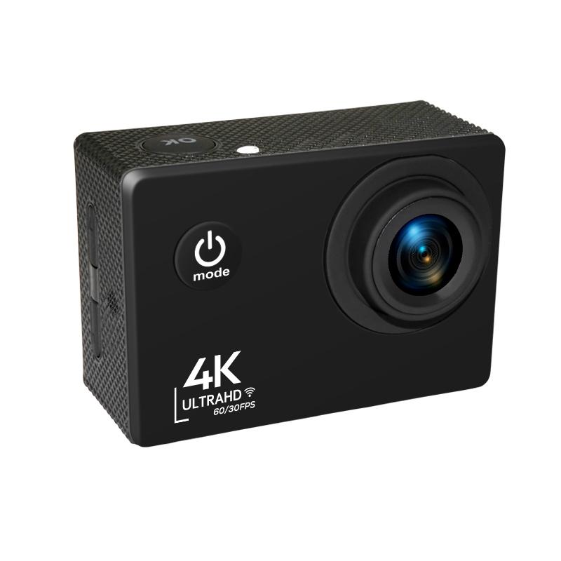 Camera hành động 4K Ultra HD 60fps WiFi 24MP 2.0 inch 170d Underwater Go Waterproof Pro Mũ bảo hiểm Ghi máy Camera cam