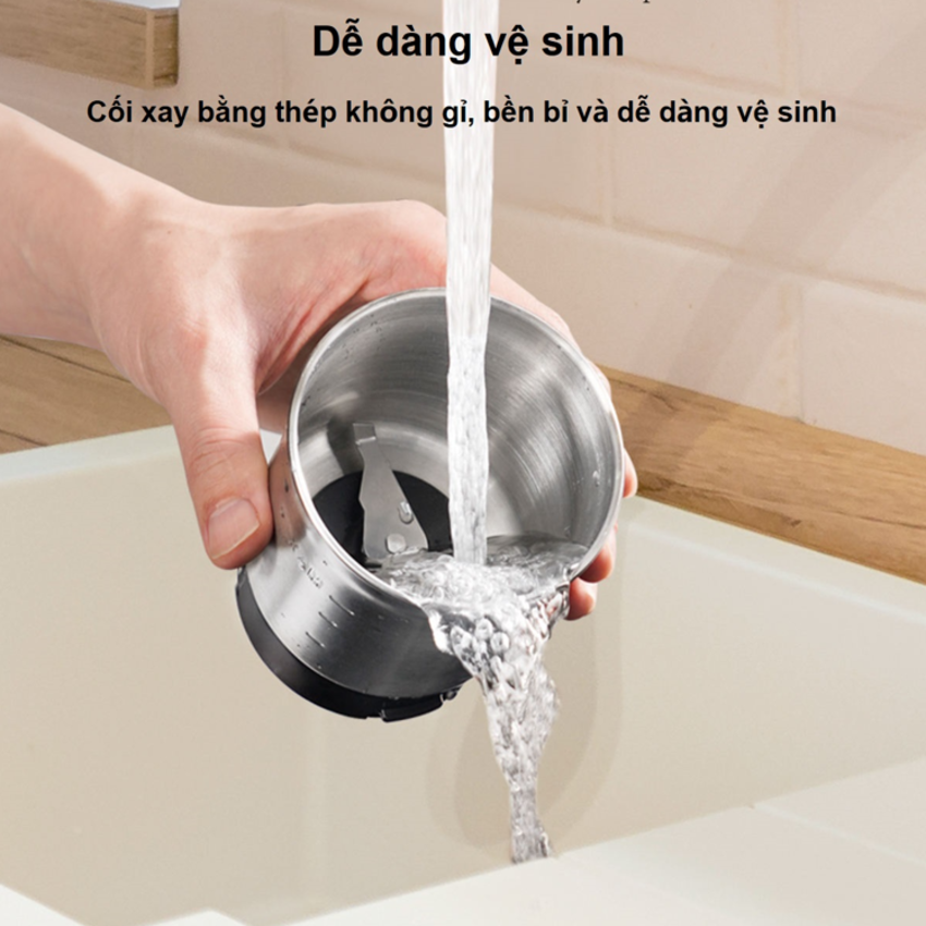 Máy xay hạt cà phê và gia vị đa năng, thương hiệu Anh Quốc cao cấp Shardor - CG639. HÀNG CHÍNH HÃNG