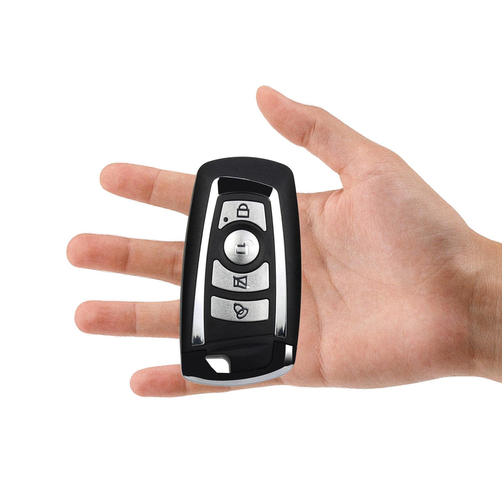433MHz Wireless Remote Control Key Fob 4 Buttons Clone Switch Portable Cloning Copy 433MHz Electric Gate Garage Door Opener Control Duplicator