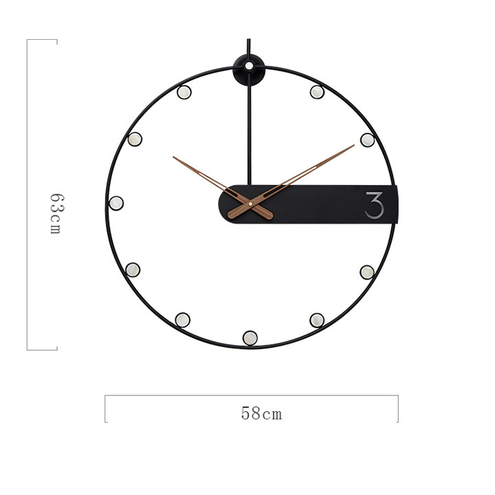 Đồng hồ hiện đại tối giản (20inch 56cm) - Trang trí phòng khách