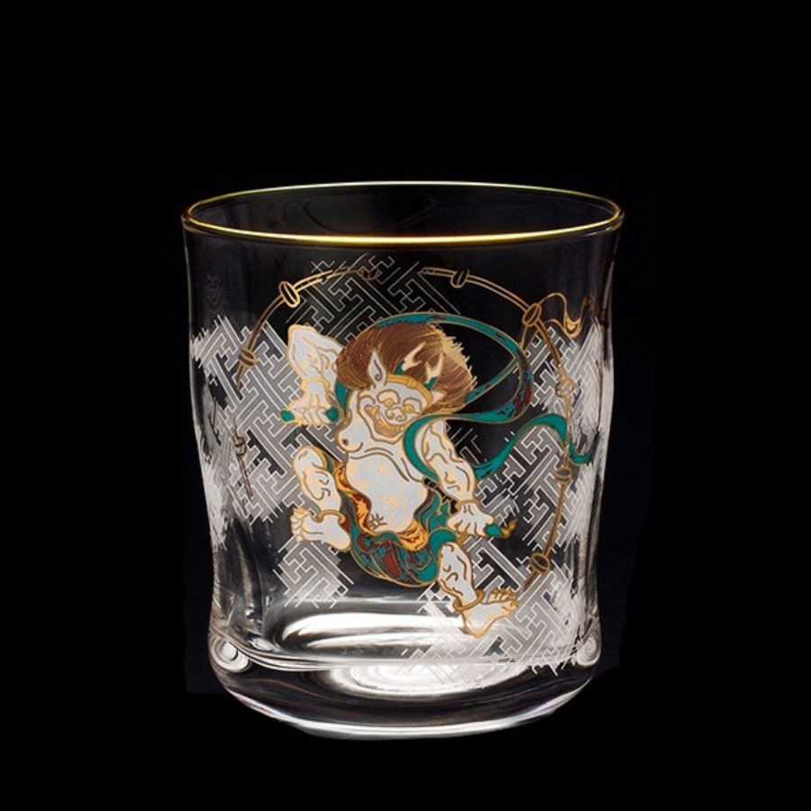 Bộ ly thủy tinh Aderia - Fujin Raijin - 0.3L - 2 cái