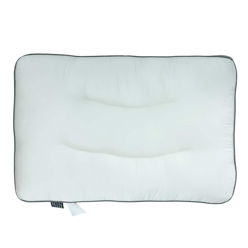 Gối chức năng, ruột gối đầu chăm sóc vai gáy cổ Functional Natural Latex NIN House 48x74cm công thái học