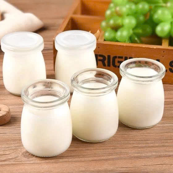 [KoSuyTu] Combo 12 Hũ Đựng Sữa Chua/Sinh Tố - Thủy Tinh 250ml/Hũ - Nắp Nhựa PE Chất Liệu An Toàn Dung Tích Tiện Lợi