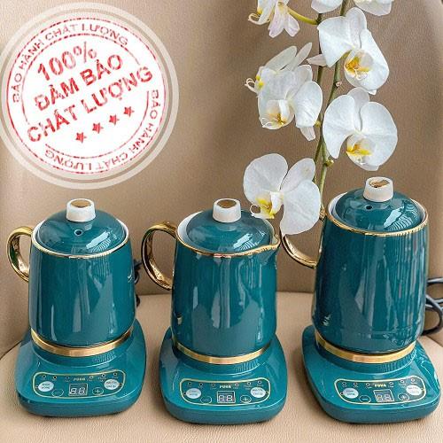 Bộ Cốc Chưng Yến Có Đế Hâm Nóng Điều Chỉnh Nhiệt CHÍNH HÃNG BẢO HÀNH LỖI 1 ĐỔI 1