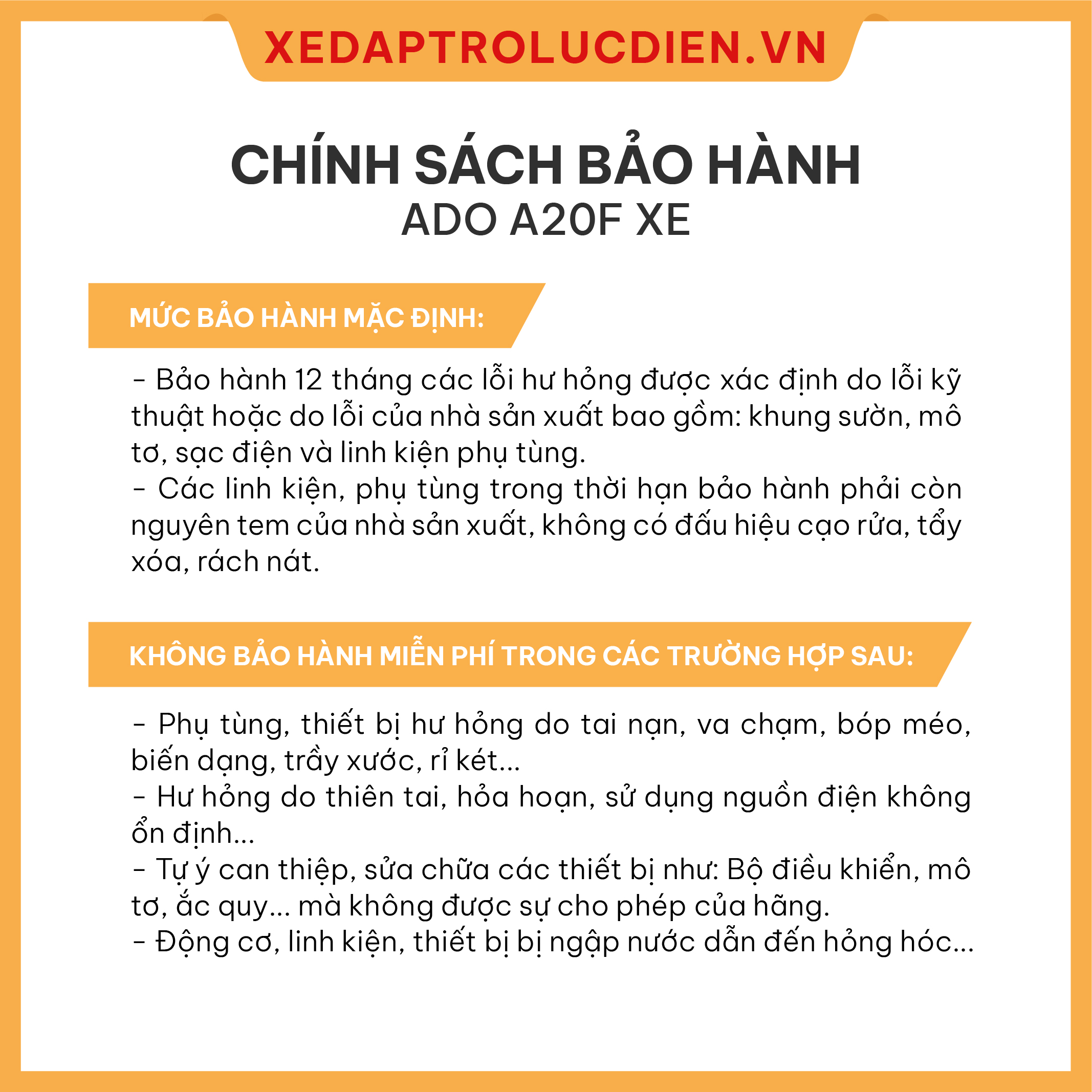 Xe Đạp Trợ Lực Điện ADO A20F XE - Phiên Bản Nâng Cấp - Có Thể Gấp Gọn - Tốc Độ Tối Đa 35km/h - Xe Đạp Bánh Béo