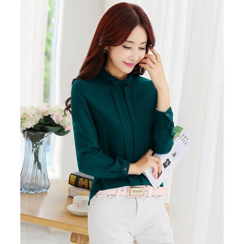 New Áo Sơ mi cổ lật tam giác