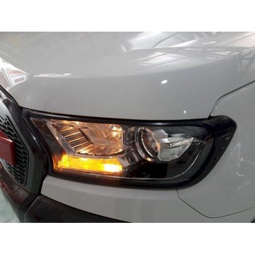 Bộ 4 ốp đèn pha hậu dành cho Ford Ranger 2014-2021