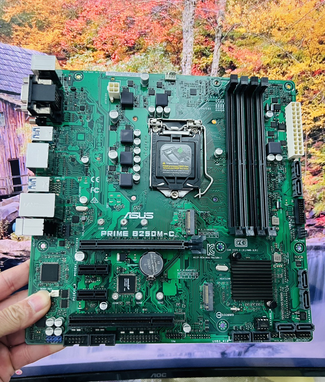 Bo Mạch Chủ (Mainboard) ASUS PRIME B250M-C/CSM (HÀNG CHÍNH HÃNG)