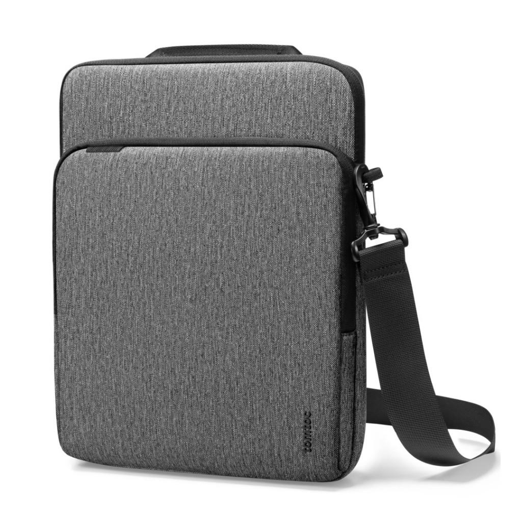 Túi xách chống sốc TOMTOC (USA) 360° Protection Premium Gray cho Macbook Pro/Air 13 inch, 14 inch