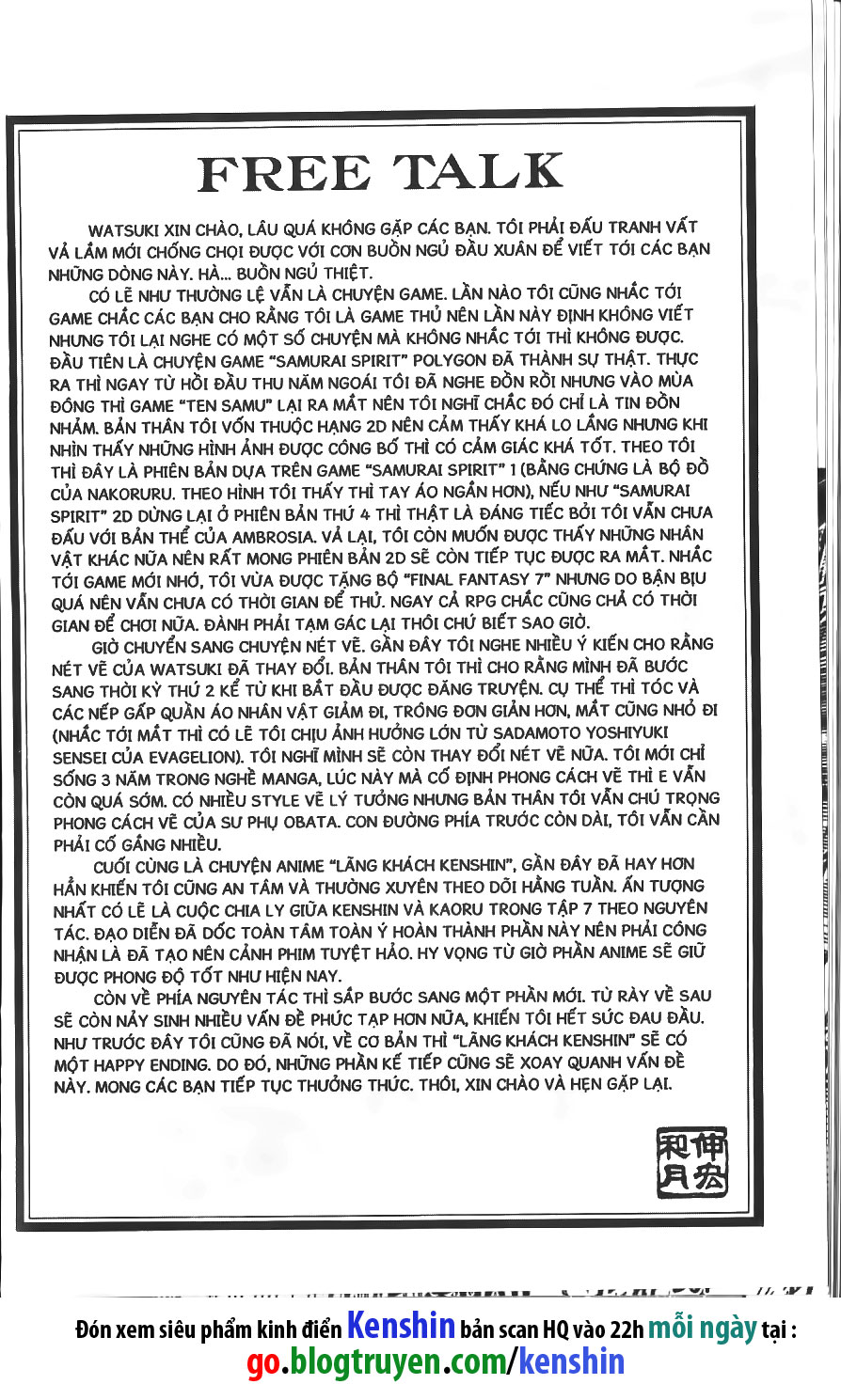 lãng khách kenshin bản nét (2019) chapter 128 21