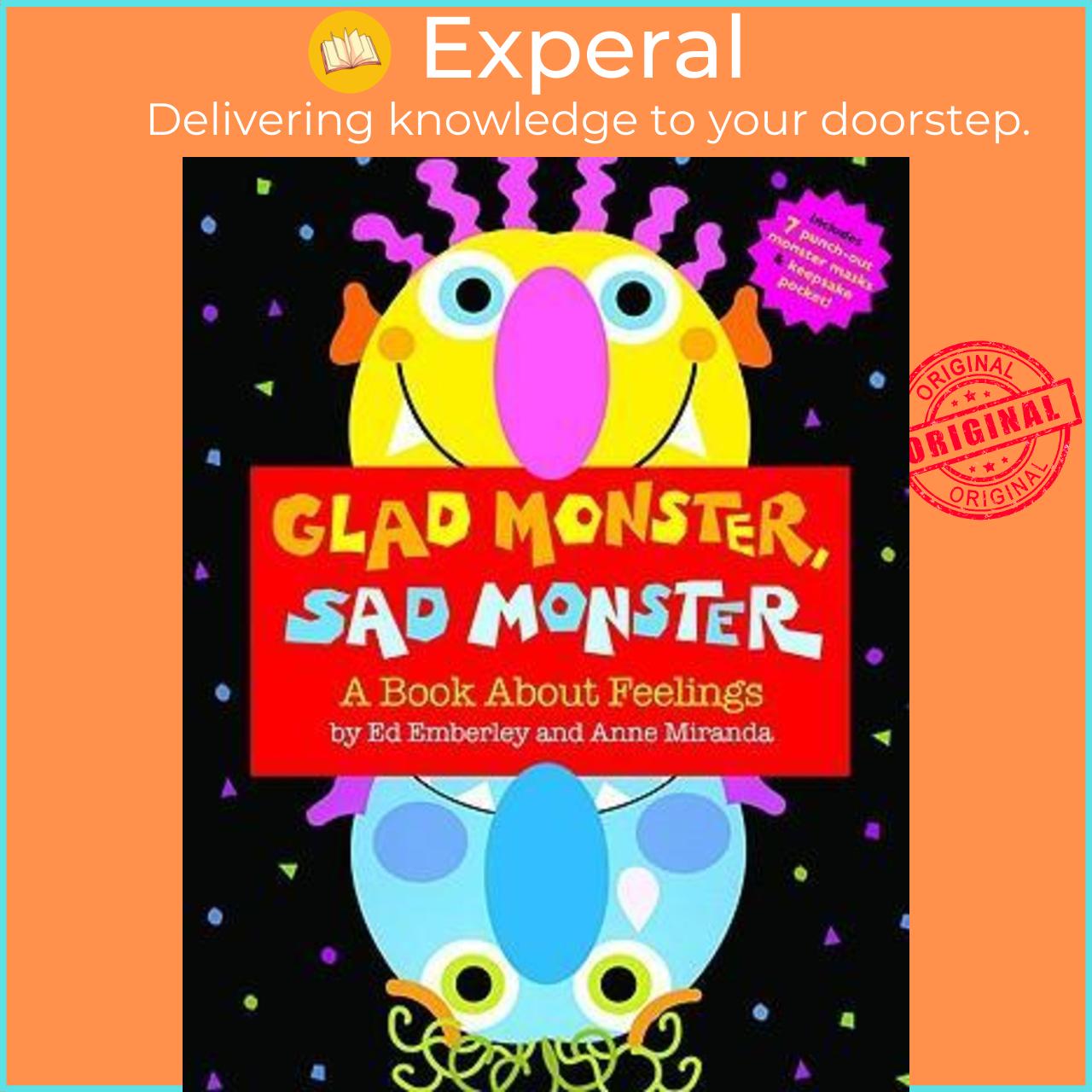 Sách - Glad Monster, Sad Monster by Ed Emberley