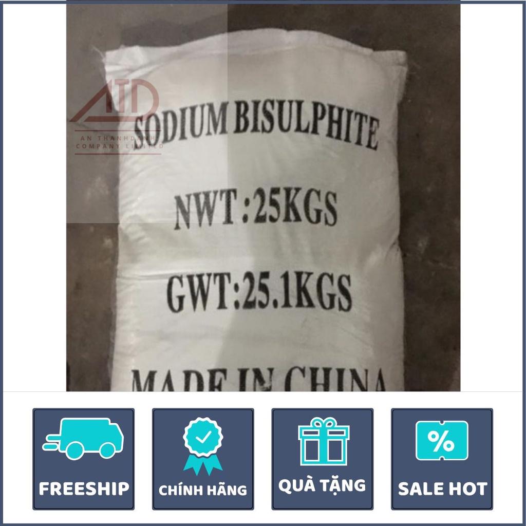 Hàng mới về: Sodium Hydrosulfite (NaHSO3 99%) Chiết từ bao 25kg túi 1kg