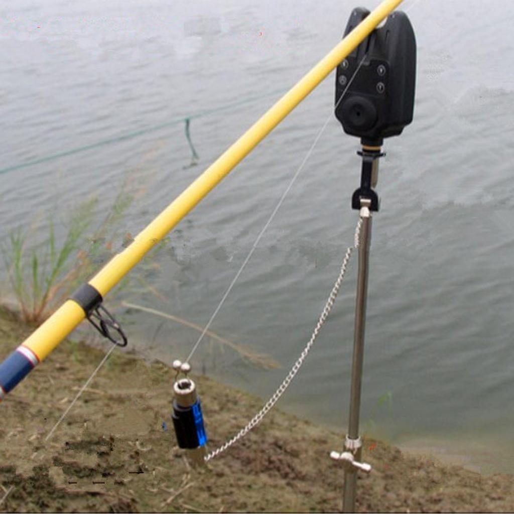 2xFishing Bite Alarm Holder Bite Lure Alarm Indicator Fishing Accessory 35cm