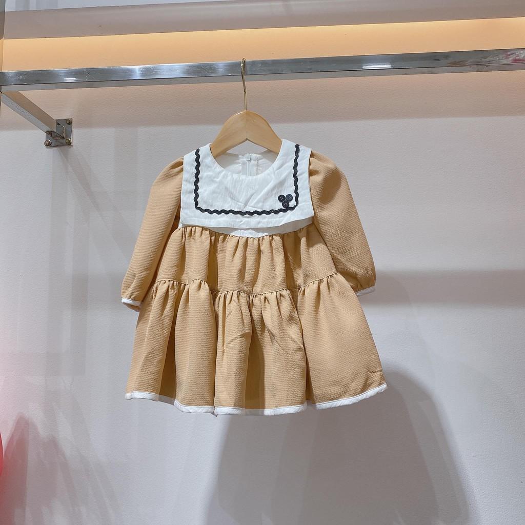 NEW ITEM- ĐẦM THÙY THỦ NÂU TAY DÀI