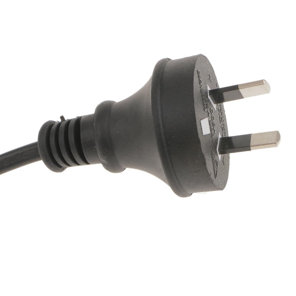 Lovoski Reptile Ceramic Heat Light Bulb Holder Lamp Holder E27 AU Plug Black