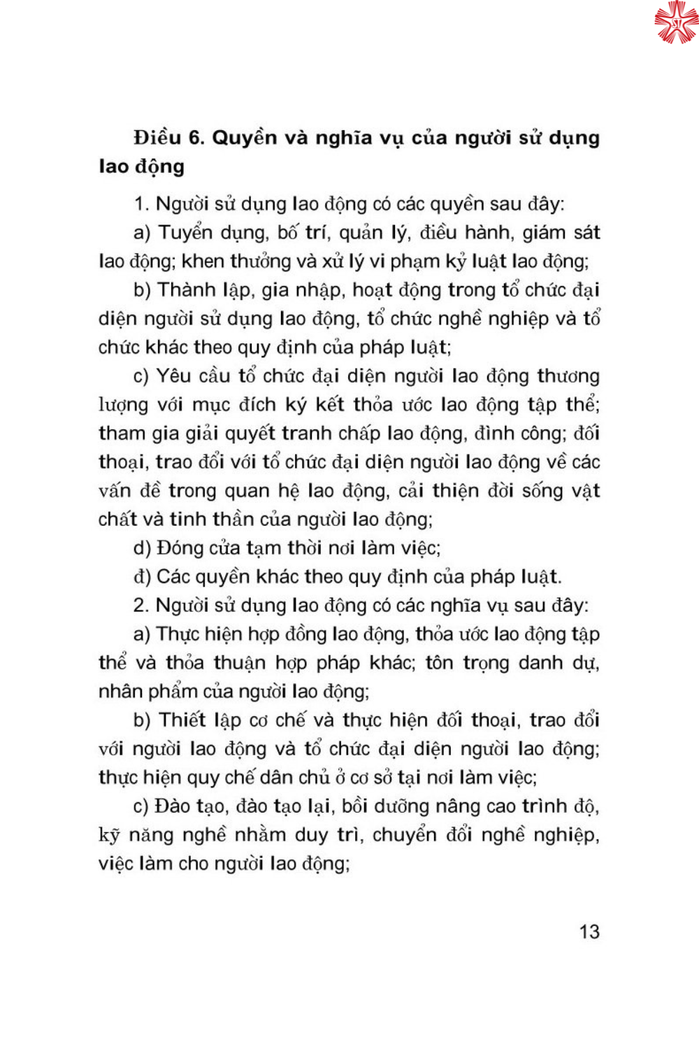 Bộ Luật Lao động (Hiện hành)
